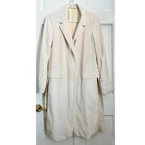 ALL SAINTS Classic Women's Cream Long Coat
